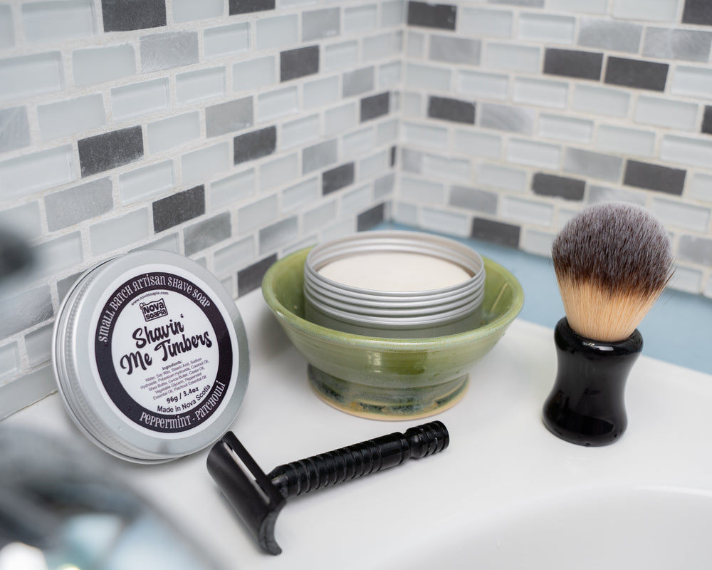 Shaving Me Timbers: Peppermint - Patchouli