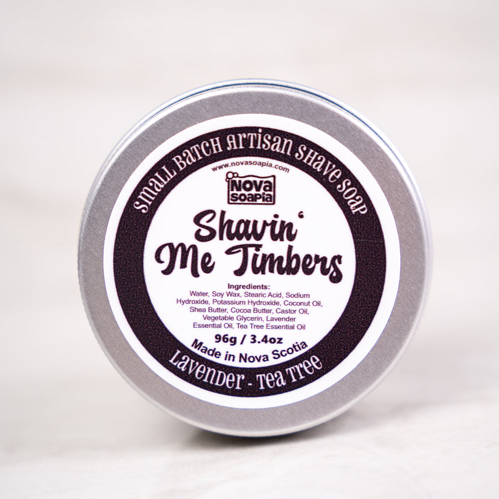Shaving Me Timbers: Lavender - Tea Tree